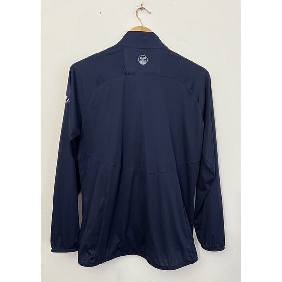 NWT SUN MOUNTAIN SUMMIT LIGHT JACKET Women’s Sz M Navy Windproof Water Repellent - Picture 4 of 11